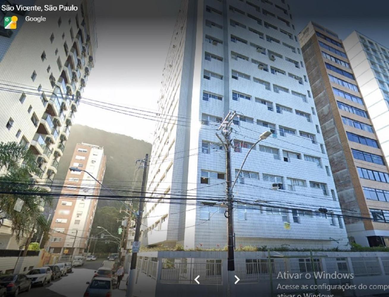 Apartamento 621 Com Vista Para O Mar São Vicente Exterior foto