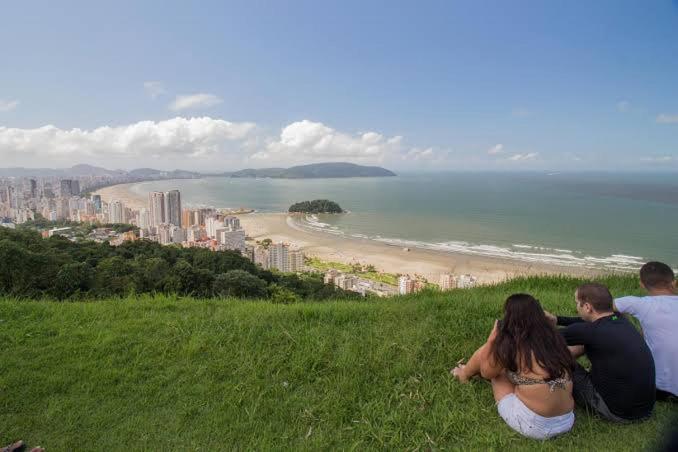 Apartamento 621 Com Vista Para O Mar São Vicente Exterior foto