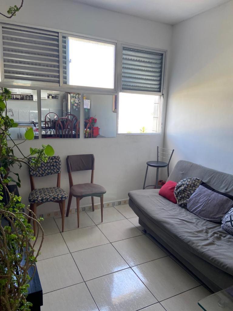 Apartamento 621 Com Vista Para O Mar São Vicente Exterior foto