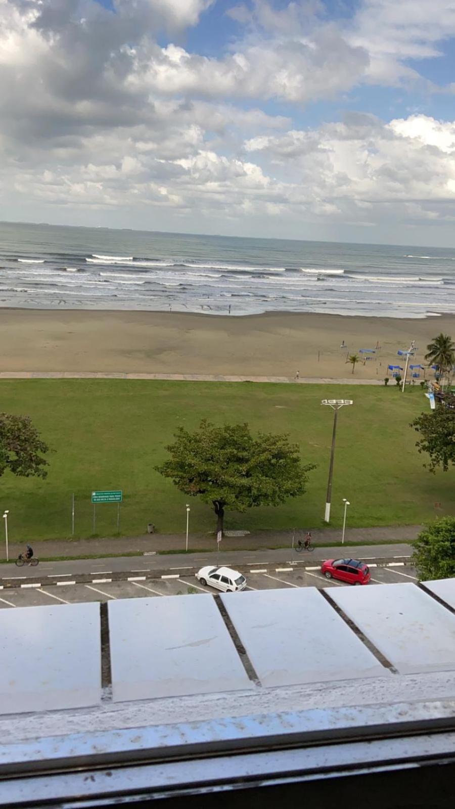 Apartamento 621 Com Vista Para O Mar São Vicente Exterior foto