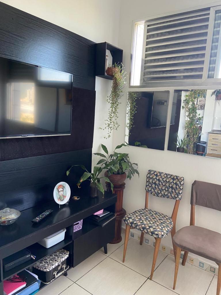 Apartamento 621 Com Vista Para O Mar São Vicente Exterior foto